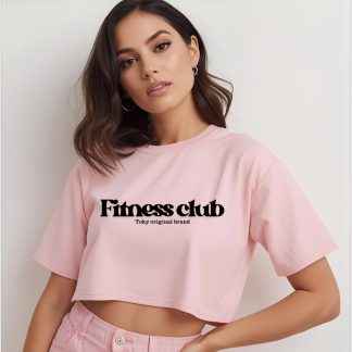 Polera Crop Rosa