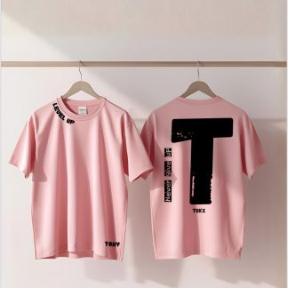 Polera Oversized Rosa