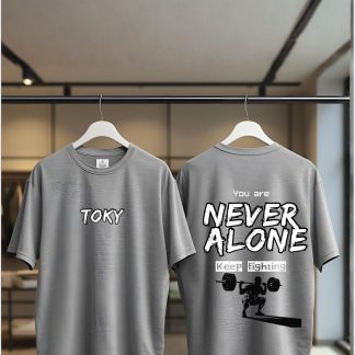 Polera Oversized Gris
